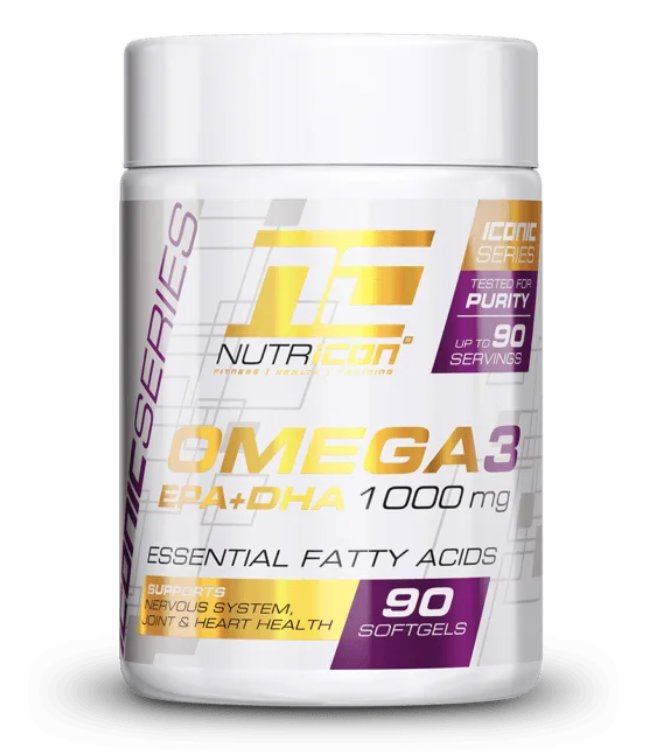 Nutricon Omega 3 (1000mg) 90 Capsules