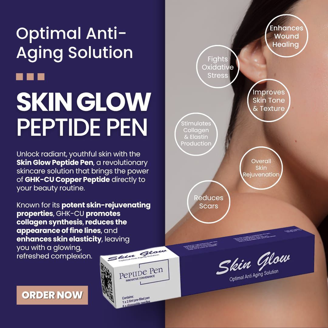 GHK-CU Pen 100mg - Skin Glow | Anti-Aging Copper Peptide Health and Fitness ZA GHK-CU Pen 100mg - Skin Glow | Anti-Aging Copper Peptide Health and Fitness ZA