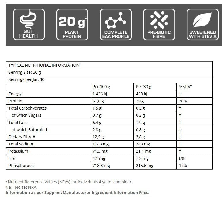 TNT Nutrition Prime Vegan 900gram