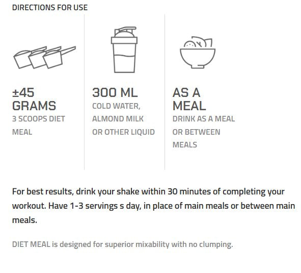 Nutritech Diet Meal Replacment 1kg/23 Servings