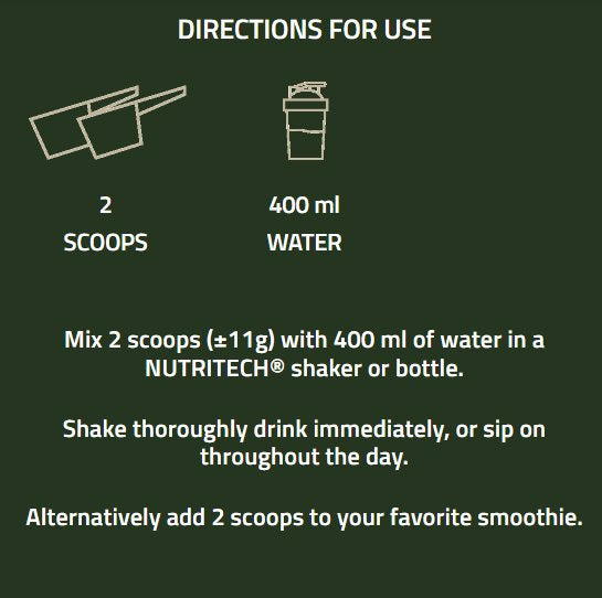 Nutritech Athletic Greens 330grams