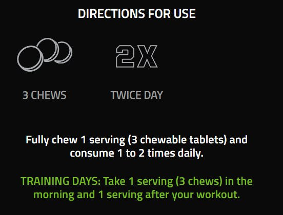 Nutritech Glutamine Chews 90 Chews