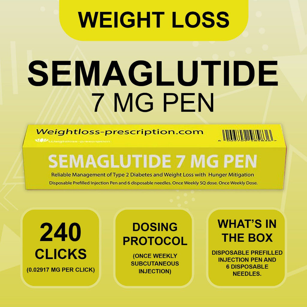 Semaglutide (Ozempic)7mg - 2.6ml Pen