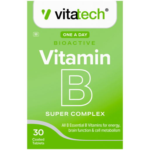 VitaTech Vitamin B Complex 30 Capules