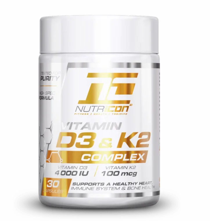 Nutricon Vitamin D3 & K2 30 Capsules