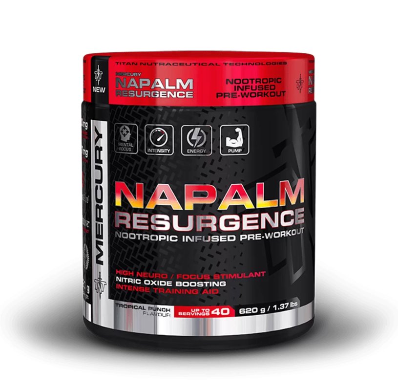 TNT Nutrition Napalm 620g - (Stimulant Pre-Workout)