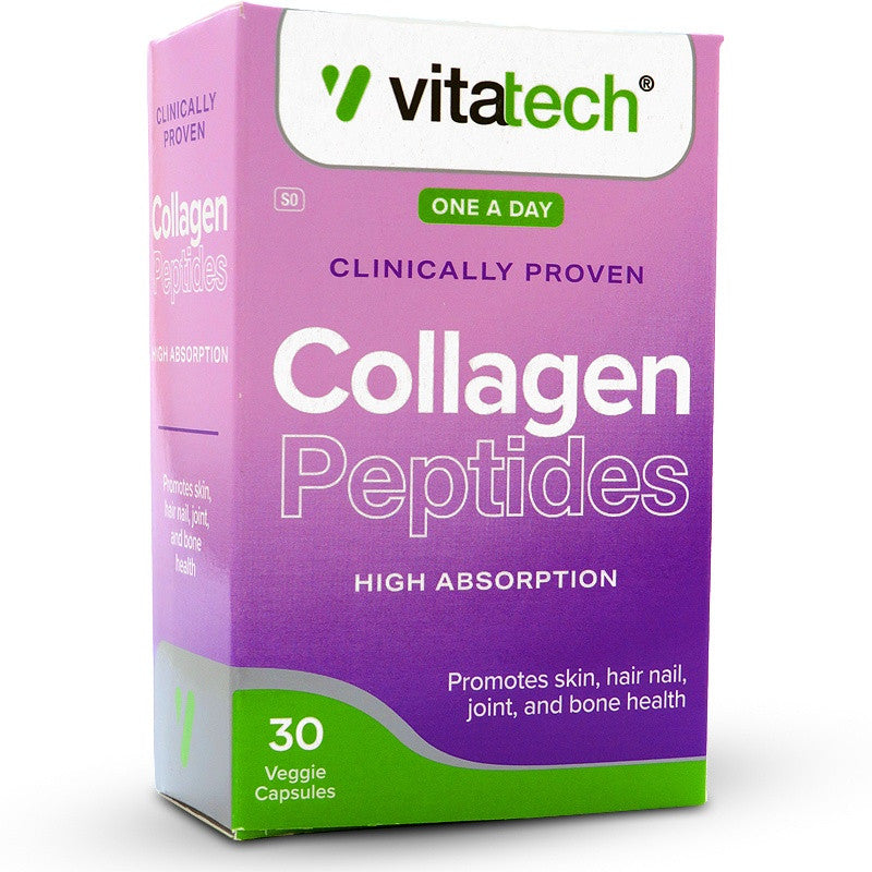 VitaTech Collagen Peptides 30 Capsules
